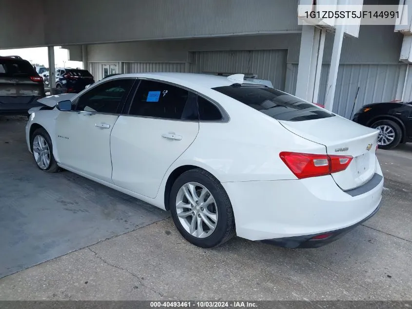 2018 Chevrolet Malibu Lt VIN: 1G1ZD5ST5JF144991 Lot: 40493461