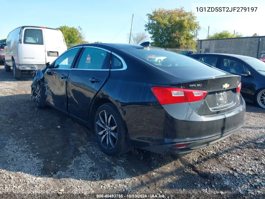 2018 Chevrolet Malibu Lt VIN: 1G1ZD5ST2JF279197 Lot: 40493755