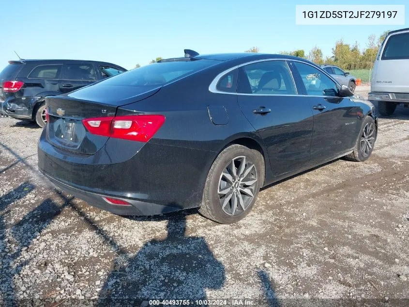 2018 Chevrolet Malibu Lt VIN: 1G1ZD5ST2JF279197 Lot: 40493755