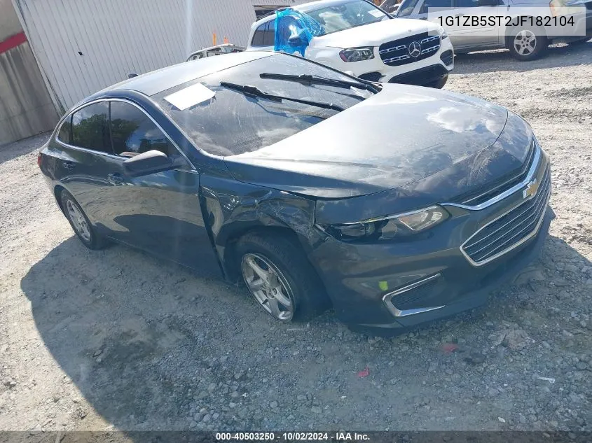 2018 Chevrolet Malibu 1Ls VIN: 1G1ZB5ST2JF182104 Lot: 40503250