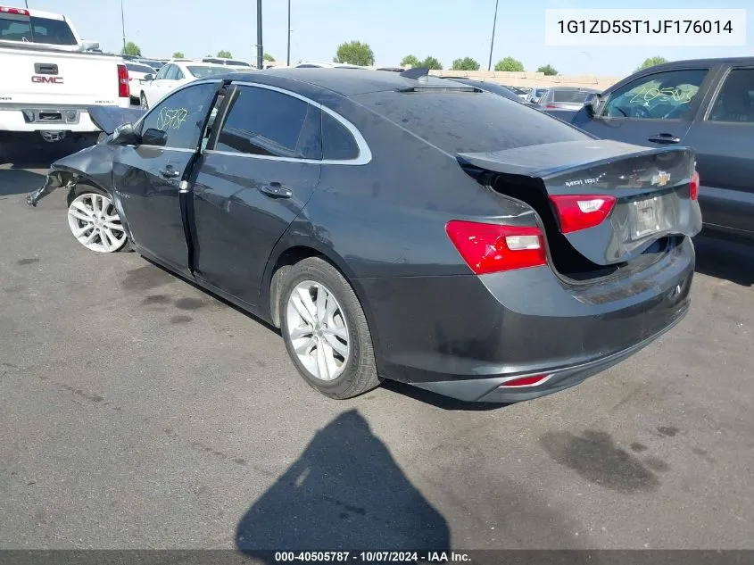 2018 Chevrolet Malibu Lt VIN: 1G1ZD5ST1JF176014 Lot: 40505787