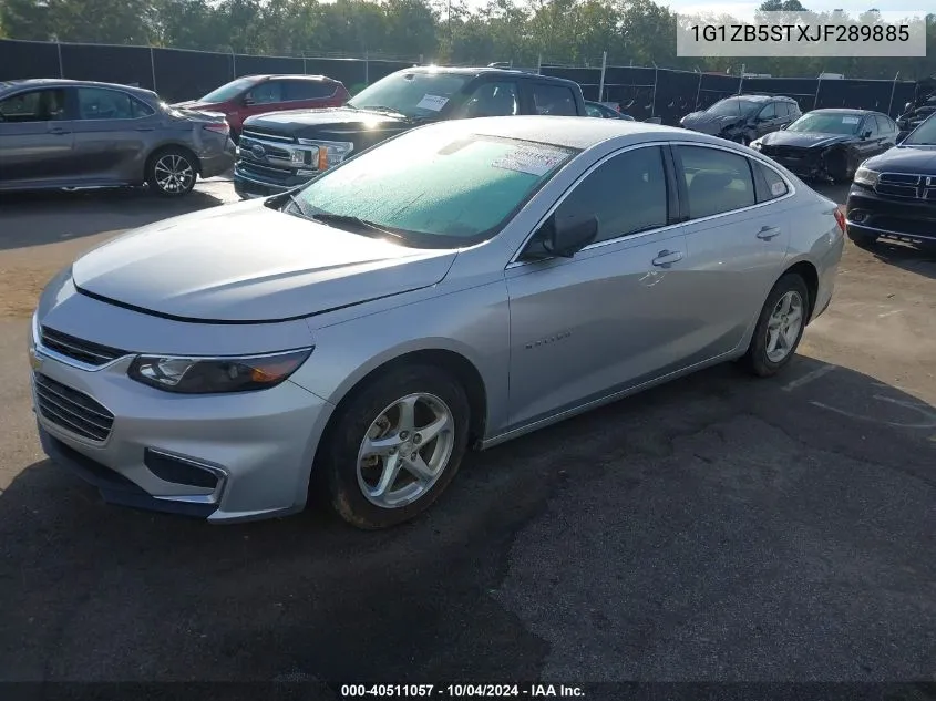 2018 Chevrolet Malibu 1Ls VIN: 1G1ZB5STXJF289885 Lot: 40511057