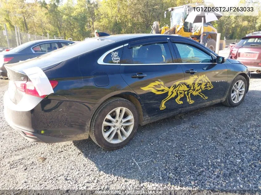 1G1ZD5ST2JF263033 2018 Chevrolet Malibu Lt