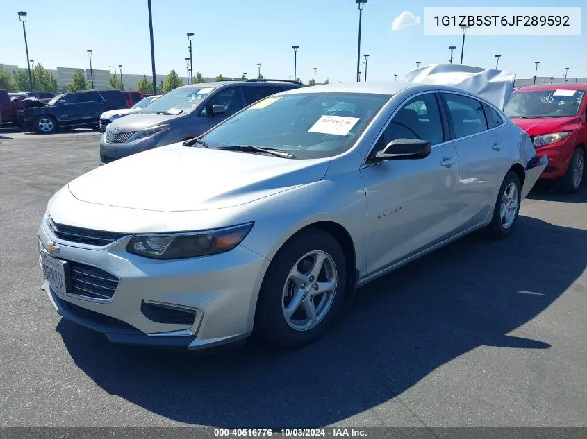 2018 Chevrolet Malibu 1Ls VIN: 1G1ZB5ST6JF289592 Lot: 40516776