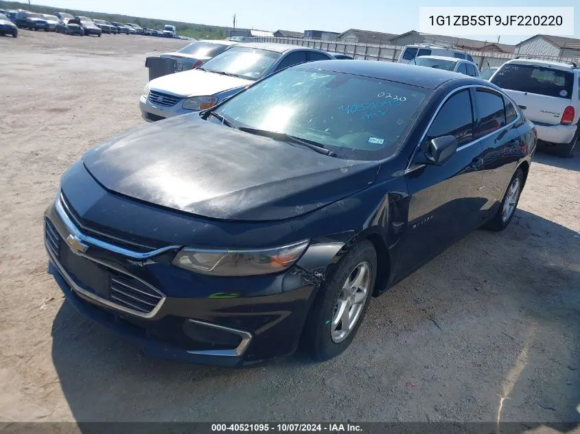 2018 Chevrolet Malibu 1Ls VIN: 1G1ZB5ST9JF220220 Lot: 40521095