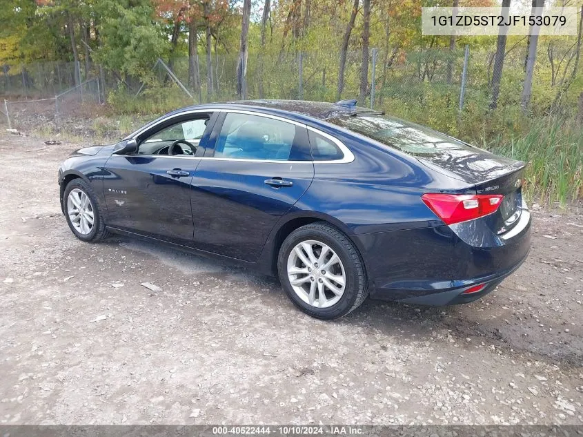 2018 Chevrolet Malibu Lt VIN: 1G1ZD5ST2JF153079 Lot: 40522444