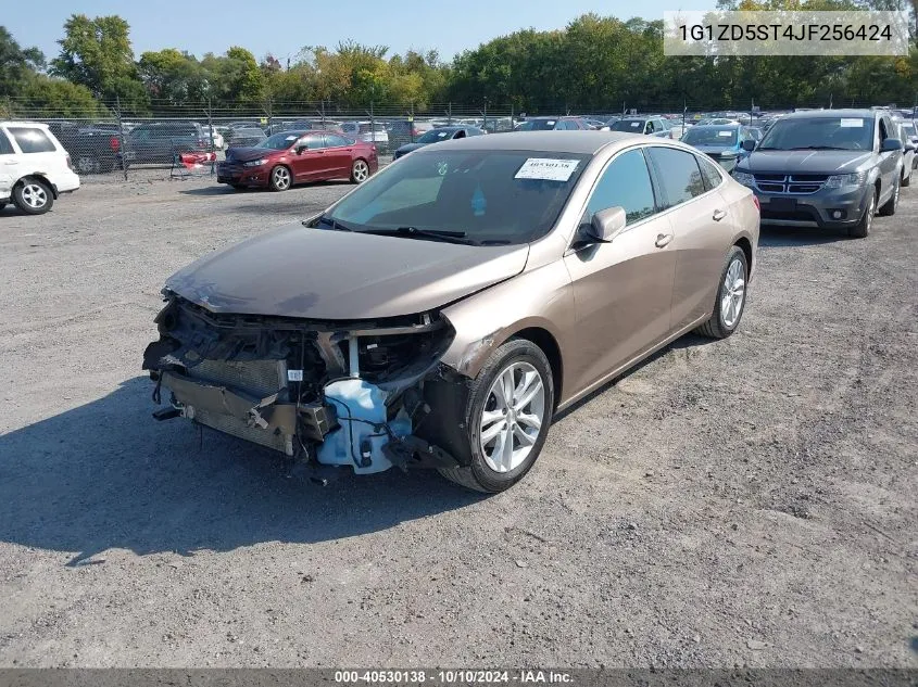 2018 Chevrolet Malibu Lt VIN: 1G1ZD5ST4JF256424 Lot: 40530138