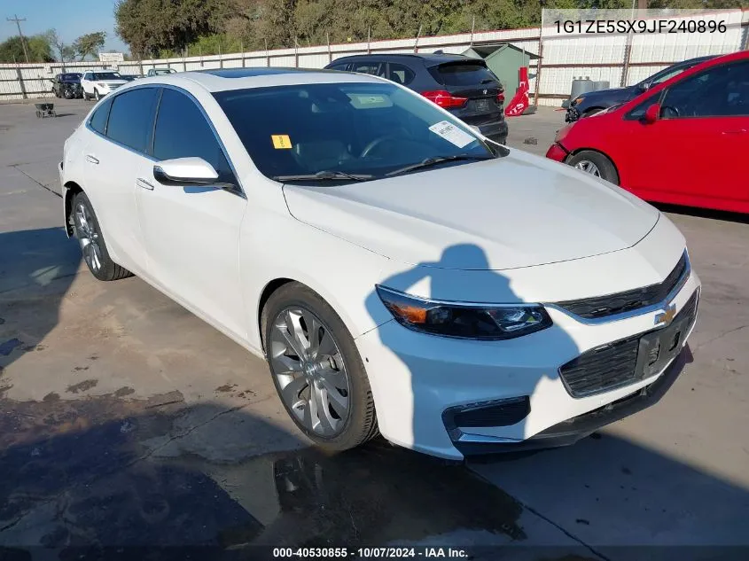 2018 Chevrolet Malibu Premier VIN: 1G1ZE5SX9JF240896 Lot: 40530855