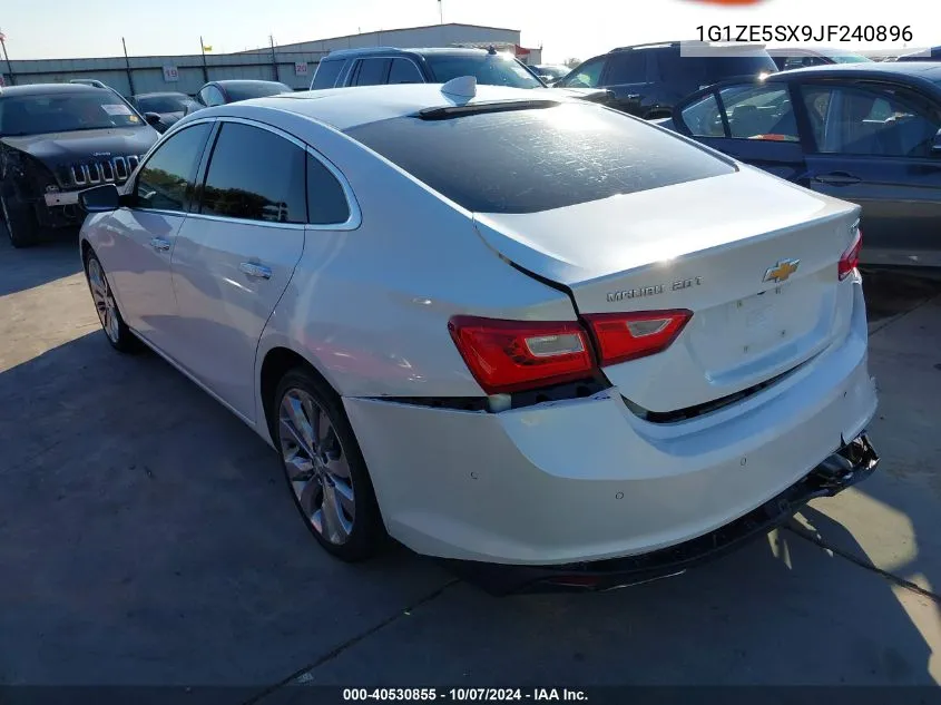 2018 Chevrolet Malibu Premier VIN: 1G1ZE5SX9JF240896 Lot: 40530855