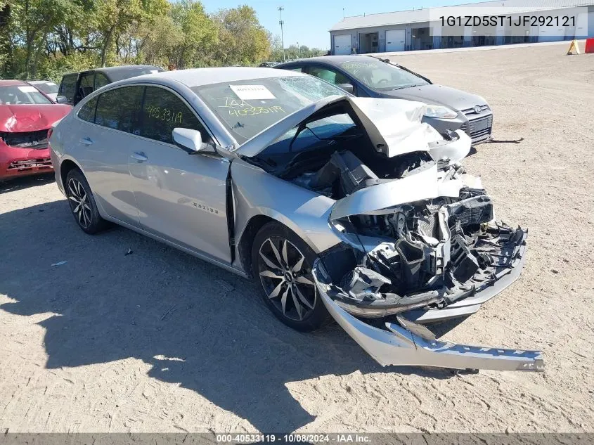 2018 Chevrolet Malibu Lt VIN: 1G1ZD5ST1JF292121 Lot: 40533119