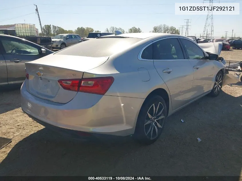 2018 Chevrolet Malibu Lt VIN: 1G1ZD5ST1JF292121 Lot: 40533119