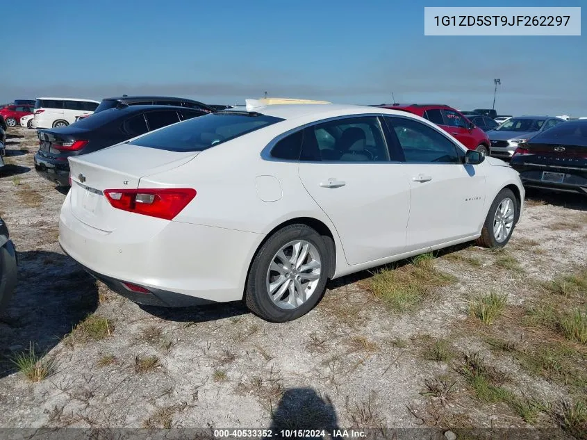 2018 Chevrolet Malibu Lt VIN: 1G1ZD5ST9JF262297 Lot: 40533352