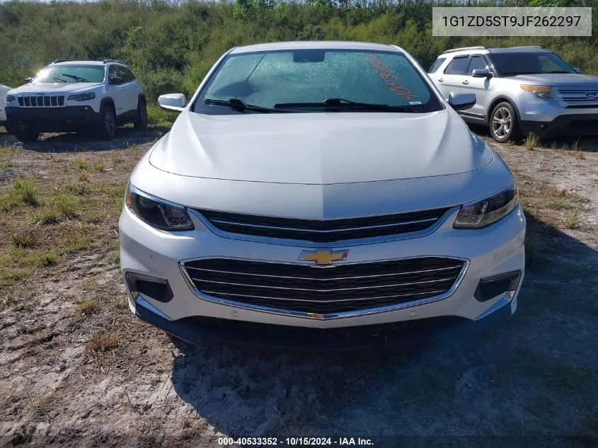 2018 Chevrolet Malibu Lt VIN: 1G1ZD5ST9JF262297 Lot: 40533352