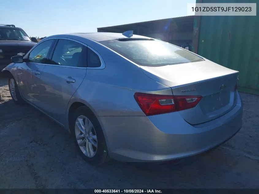 1G1ZD5ST9JF129023 2018 Chevrolet Malibu Lt