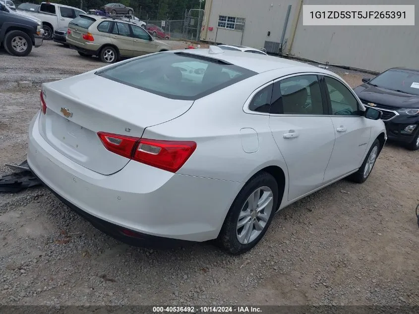 2018 Chevrolet Malibu Lt VIN: 1G1ZD5ST5JF265391 Lot: 40536492