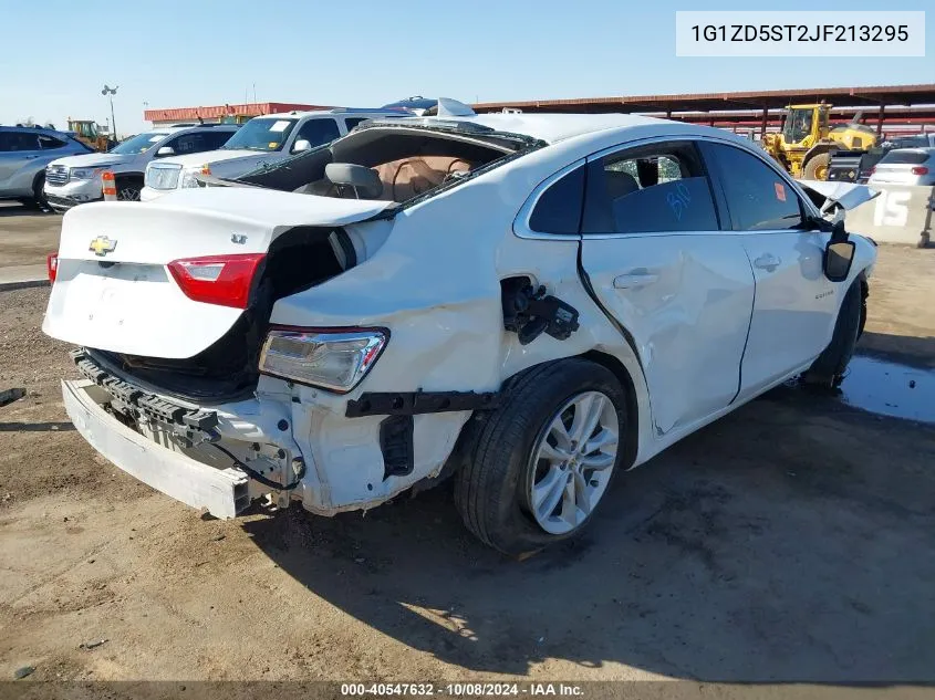 2018 Chevrolet Malibu Lt VIN: 1G1ZD5ST2JF213295 Lot: 40547632