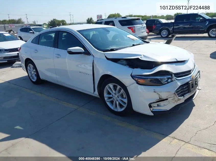 2018 Chevrolet Malibu Lt VIN: 1G1ZD5ST2JF224488 Lot: 40548390