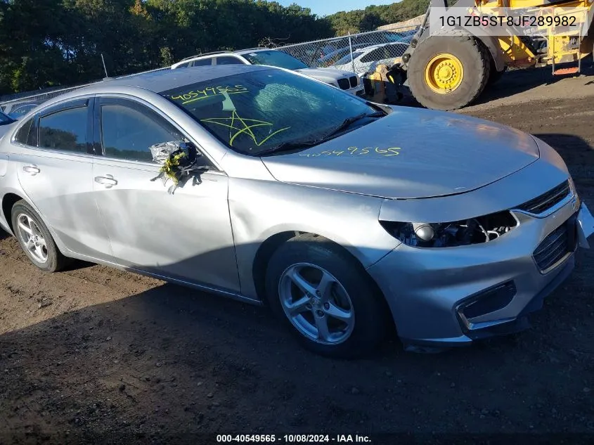 2018 Chevrolet Malibu 1Ls VIN: 1G1ZB5ST8JF289982 Lot: 40549565