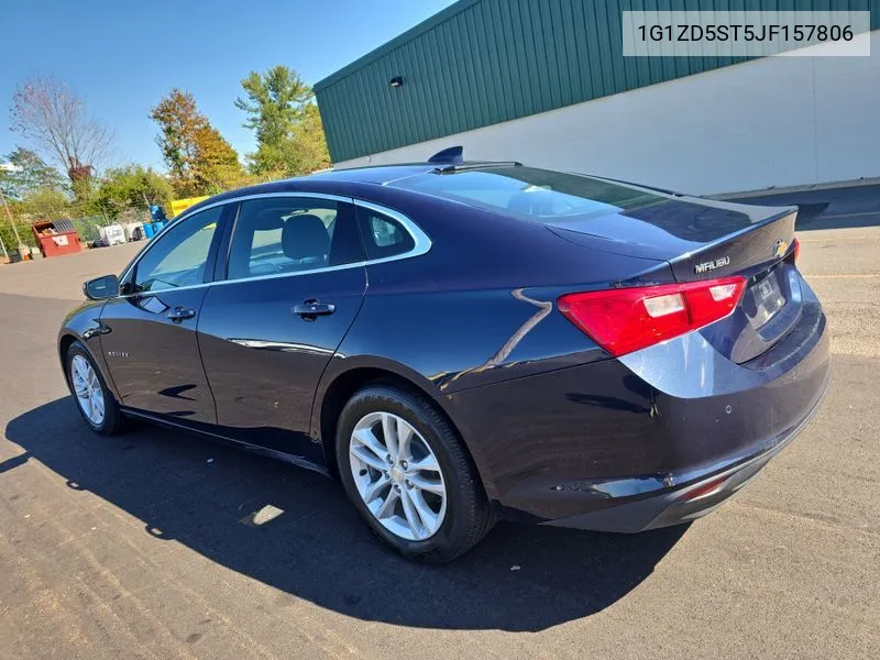 1G1ZD5ST5JF157806 2018 Chevrolet Malibu Lt