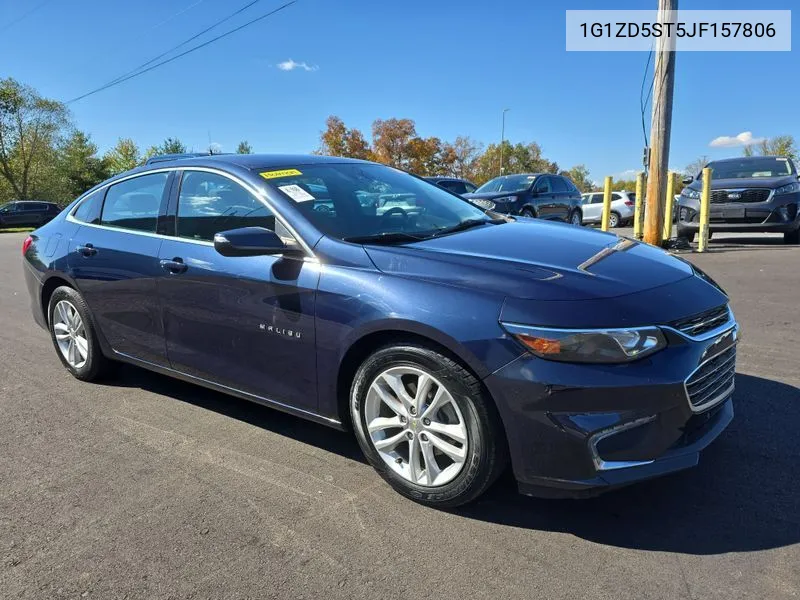 2018 Chevrolet Malibu Lt VIN: 1G1ZD5ST5JF157806 Lot: 40578259