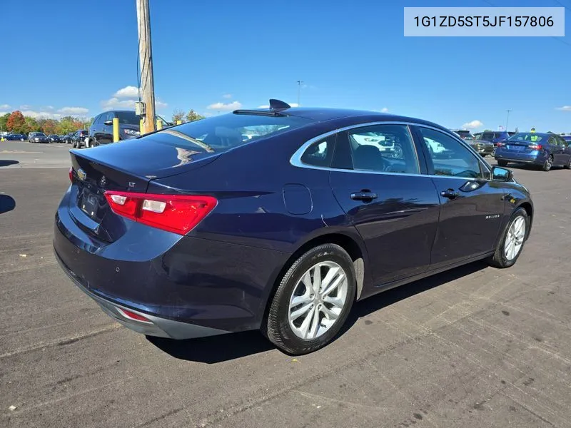 2018 Chevrolet Malibu Lt VIN: 1G1ZD5ST5JF157806 Lot: 40578259