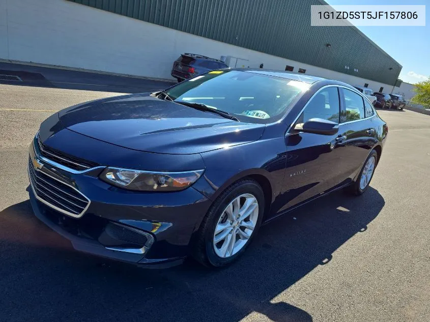 2018 Chevrolet Malibu Lt VIN: 1G1ZD5ST5JF157806 Lot: 40578259