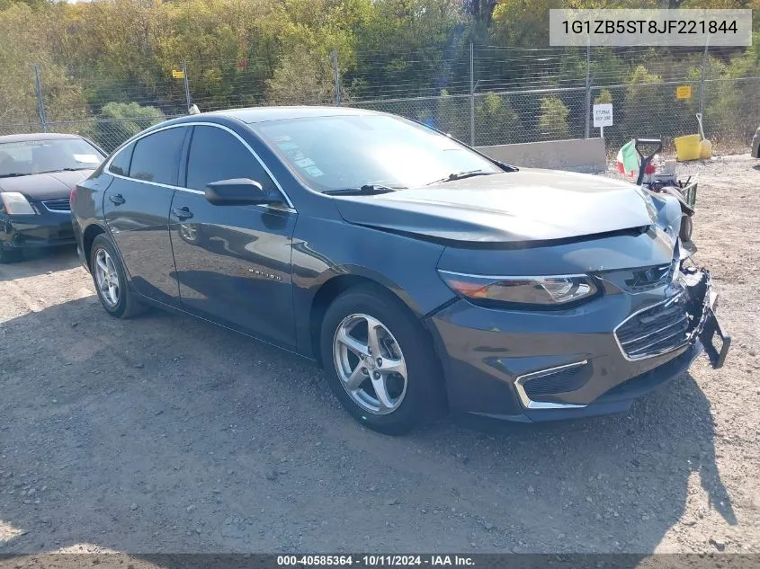 2018 Chevrolet Malibu 1Ls VIN: 1G1ZB5ST8JF221844 Lot: 40585364