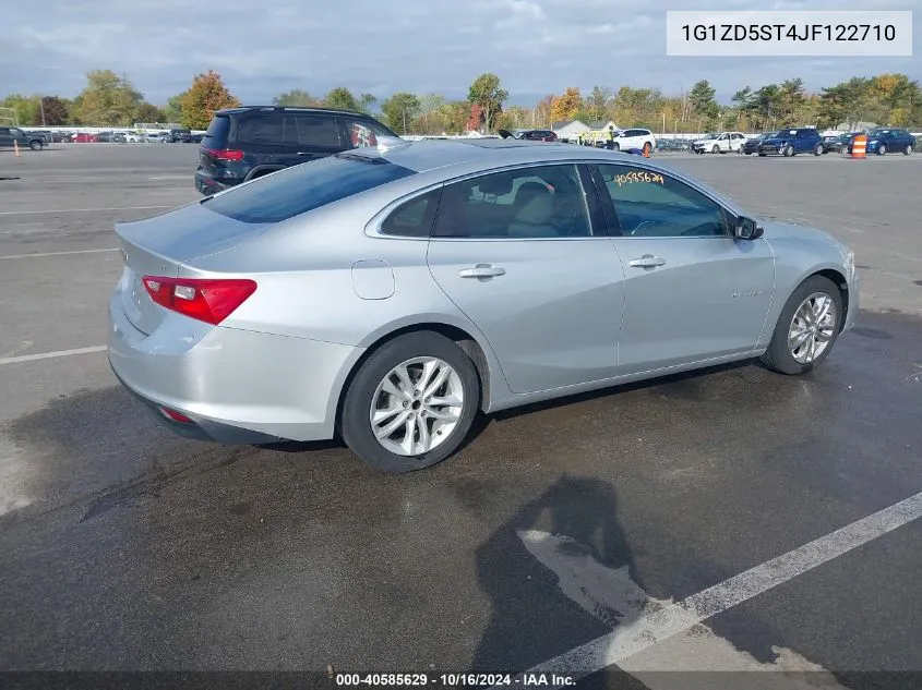 2018 Chevrolet Malibu Lt VIN: 1G1ZD5ST4JF122710 Lot: 40585629