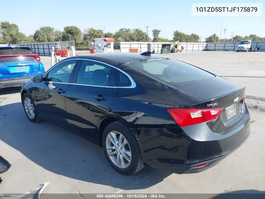 2018 Chevrolet Malibu Lt VIN: 1G1ZD5ST1JF175879 Lot: 40586206