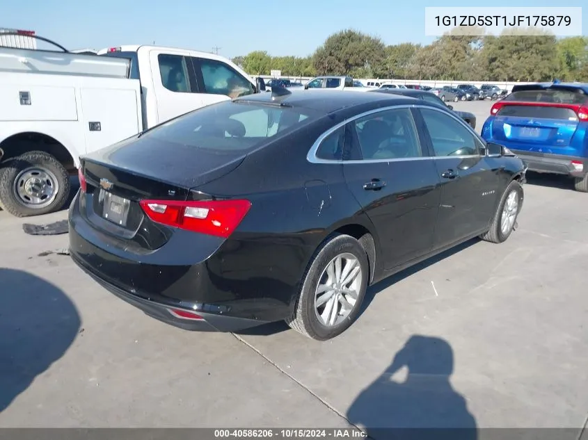 2018 Chevrolet Malibu Lt VIN: 1G1ZD5ST1JF175879 Lot: 40586206