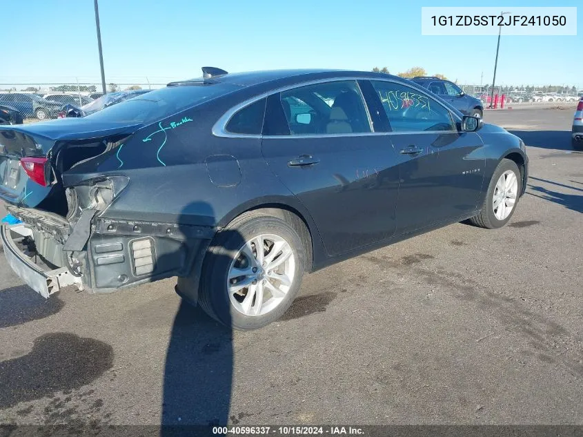 2018 Chevrolet Malibu Lt VIN: 1G1ZD5ST2JF241050 Lot: 40596337