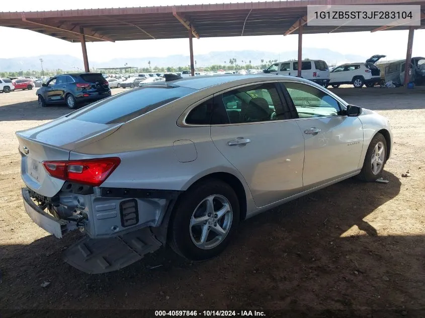 2018 Chevrolet Malibu 1Ls VIN: 1G1ZB5ST3JF283104 Lot: 40597846