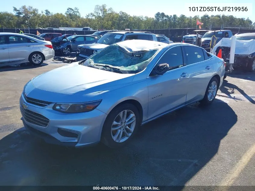 2018 Chevrolet Malibu Lt VIN: 1G1ZD5ST6JF219956 Lot: 40600476