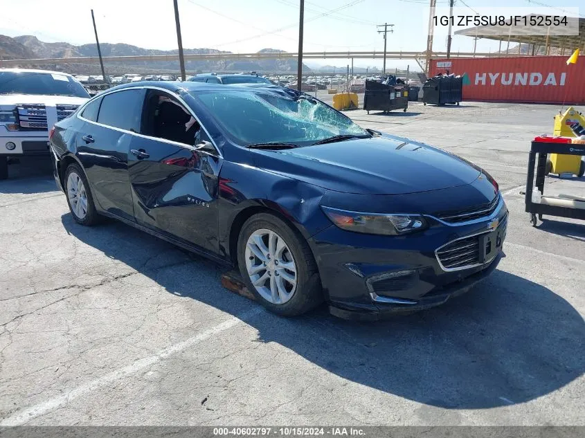 2018 Chevrolet Malibu Hybrid VIN: 1G1ZF5SU8JF152554 Lot: 40602797