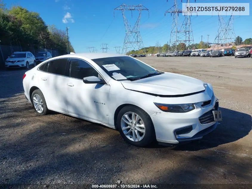 2018 Chevrolet Malibu Lt VIN: 1G1ZD5ST5JF279288 Lot: 40608697