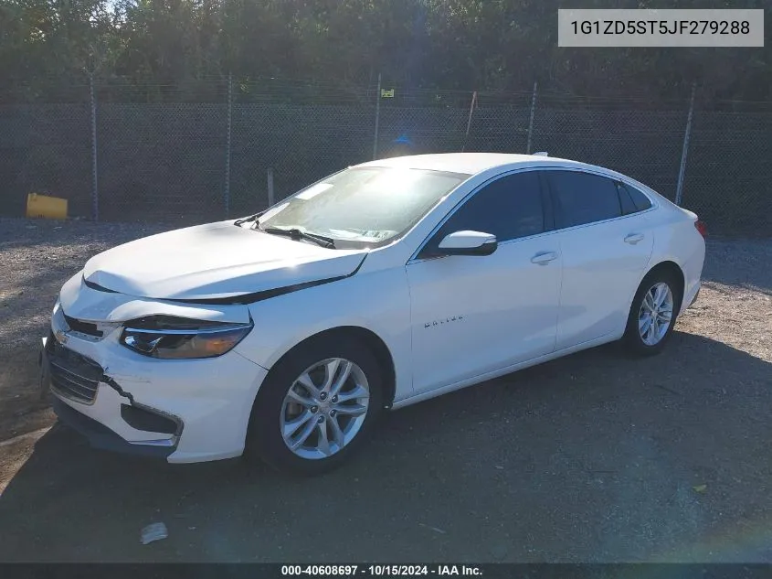 2018 Chevrolet Malibu Lt VIN: 1G1ZD5ST5JF279288 Lot: 40608697