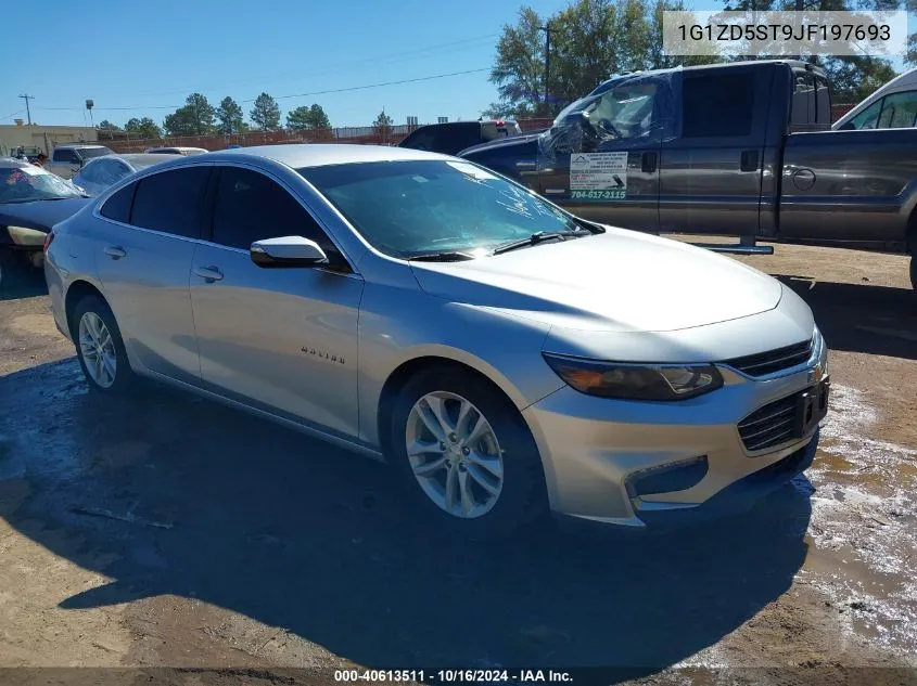 2018 Chevrolet Malibu Lt VIN: 1G1ZD5ST9JF197693 Lot: 40613511