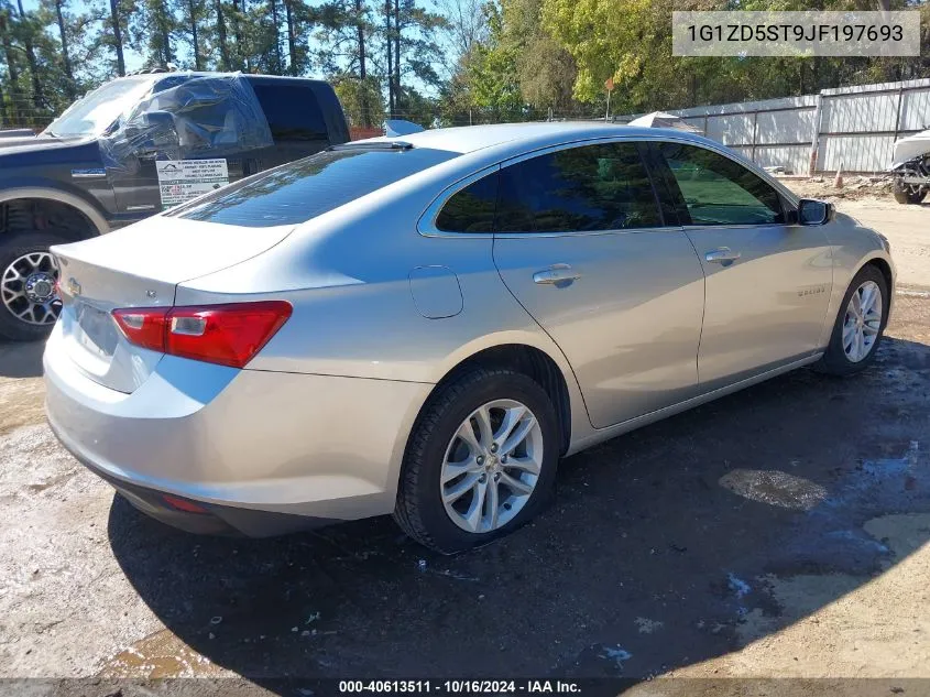 2018 Chevrolet Malibu Lt VIN: 1G1ZD5ST9JF197693 Lot: 40613511