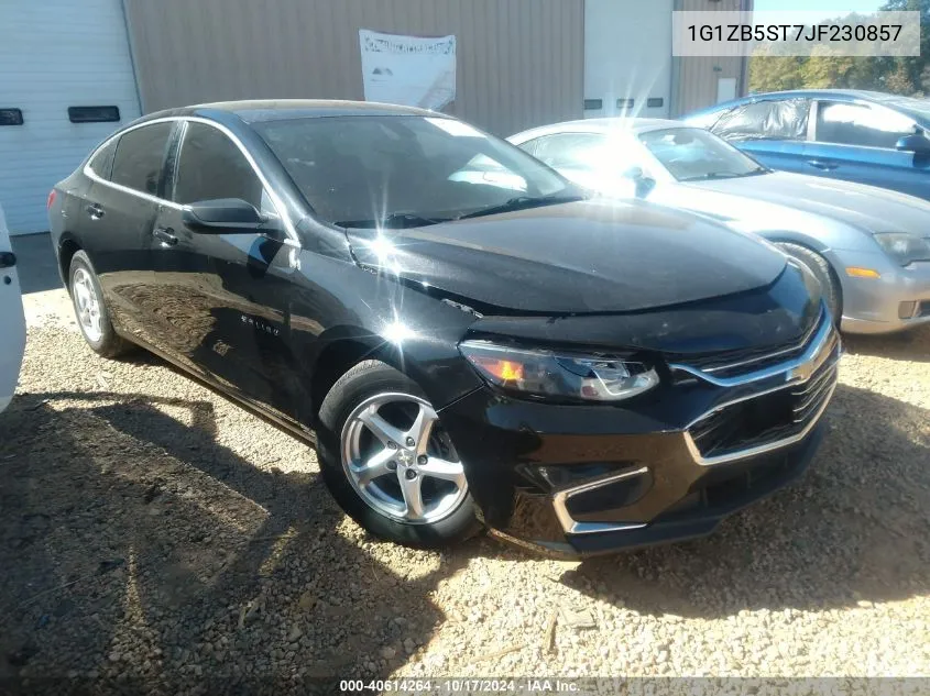 2018 Chevrolet Malibu Ls VIN: 1G1ZB5ST7JF230857 Lot: 40614264