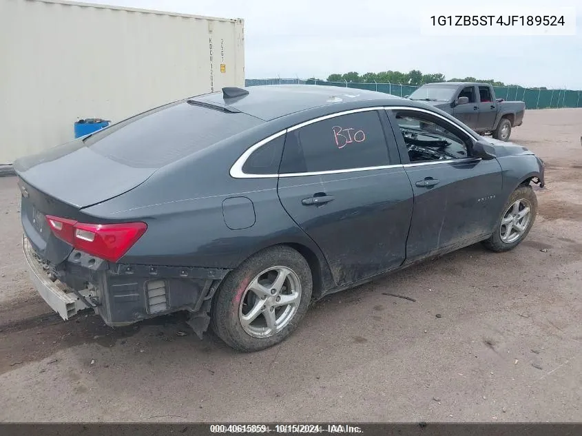 1G1ZB5ST4JF189524 2018 Chevrolet Malibu 1Ls