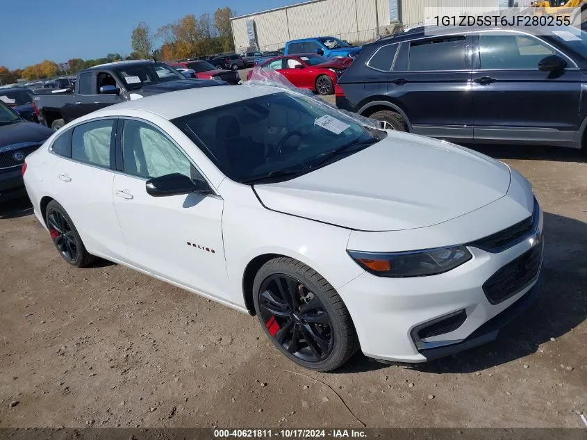 1G1ZD5ST6JF280255 2018 Chevrolet Malibu Lt