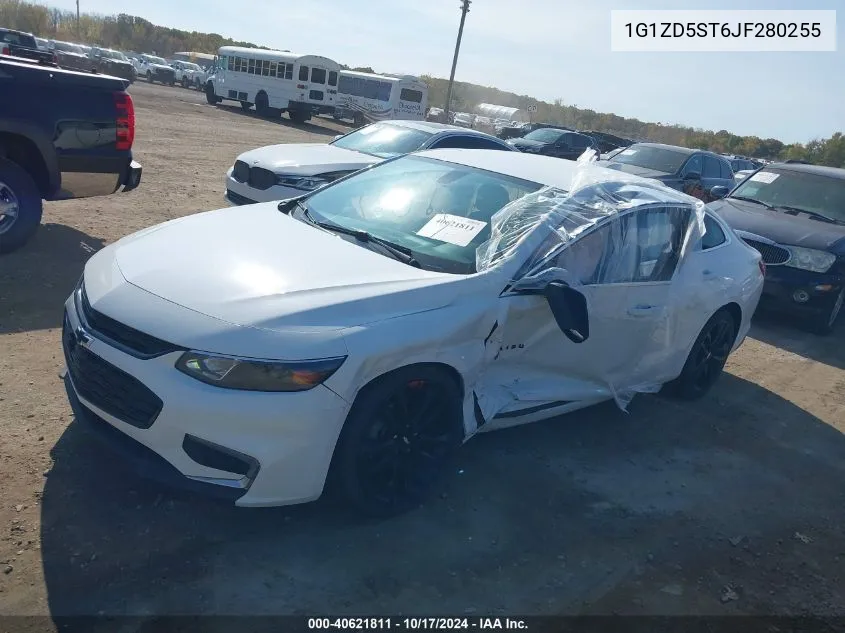 1G1ZD5ST6JF280255 2018 Chevrolet Malibu Lt