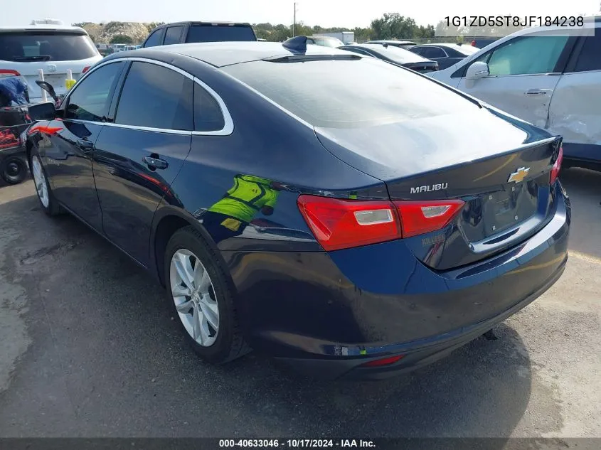 1G1ZD5ST8JF184238 2018 Chevrolet Malibu Lt