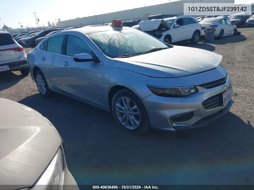 2018 Chevrolet Malibu Lt VIN: 1G1ZD5ST8JF239142 Lot: 40636495