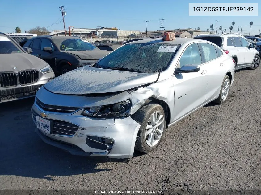 2018 Chevrolet Malibu Lt VIN: 1G1ZD5ST8JF239142 Lot: 40636495