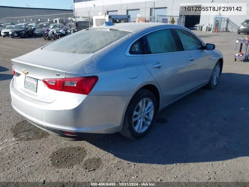 2018 Chevrolet Malibu Lt VIN: 1G1ZD5ST8JF239142 Lot: 40636495