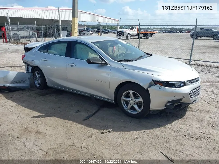 2018 Chevrolet Malibu 1Ls VIN: 1G1ZB5ST1JF179162 Lot: 40647430