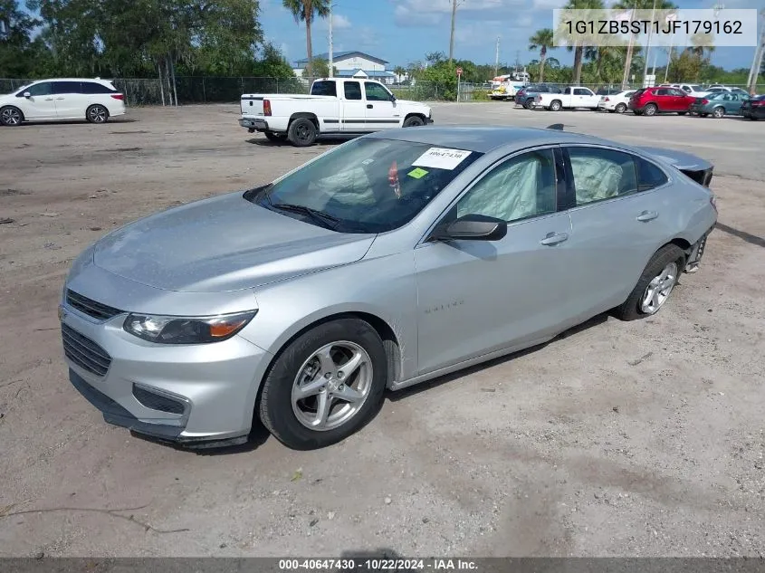 2018 Chevrolet Malibu 1Ls VIN: 1G1ZB5ST1JF179162 Lot: 40647430