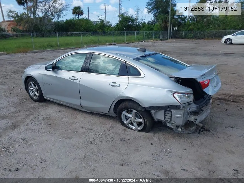 2018 Chevrolet Malibu 1Ls VIN: 1G1ZB5ST1JF179162 Lot: 40647430