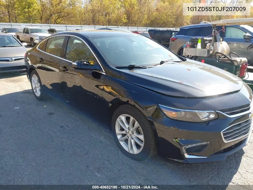 2018 Chevrolet Malibu Lt VIN: 1G1ZD5ST0JF207009 Lot: 40652190